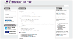 Desktop Screenshot of formacionenrede.net